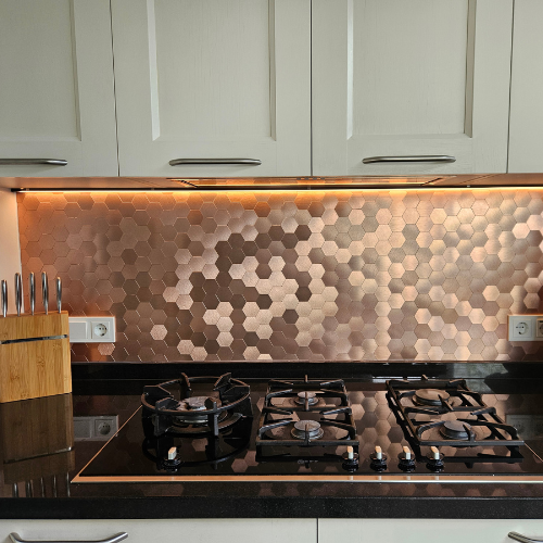 Mozaïek tegels Rosé