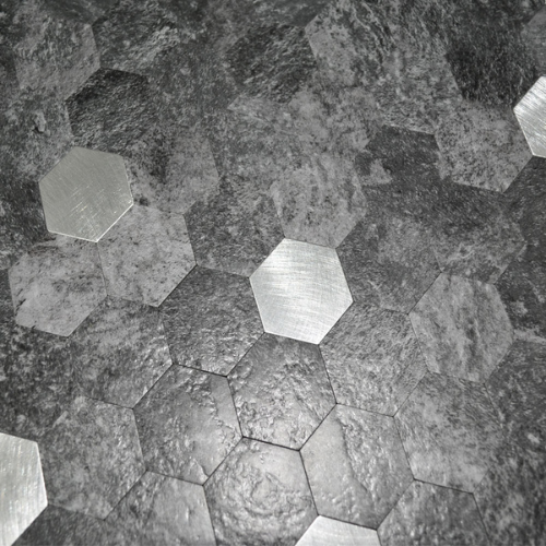 Mozaïek tegels Donkergrijs