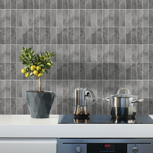 Rechte tegeltjes Donkergrijs