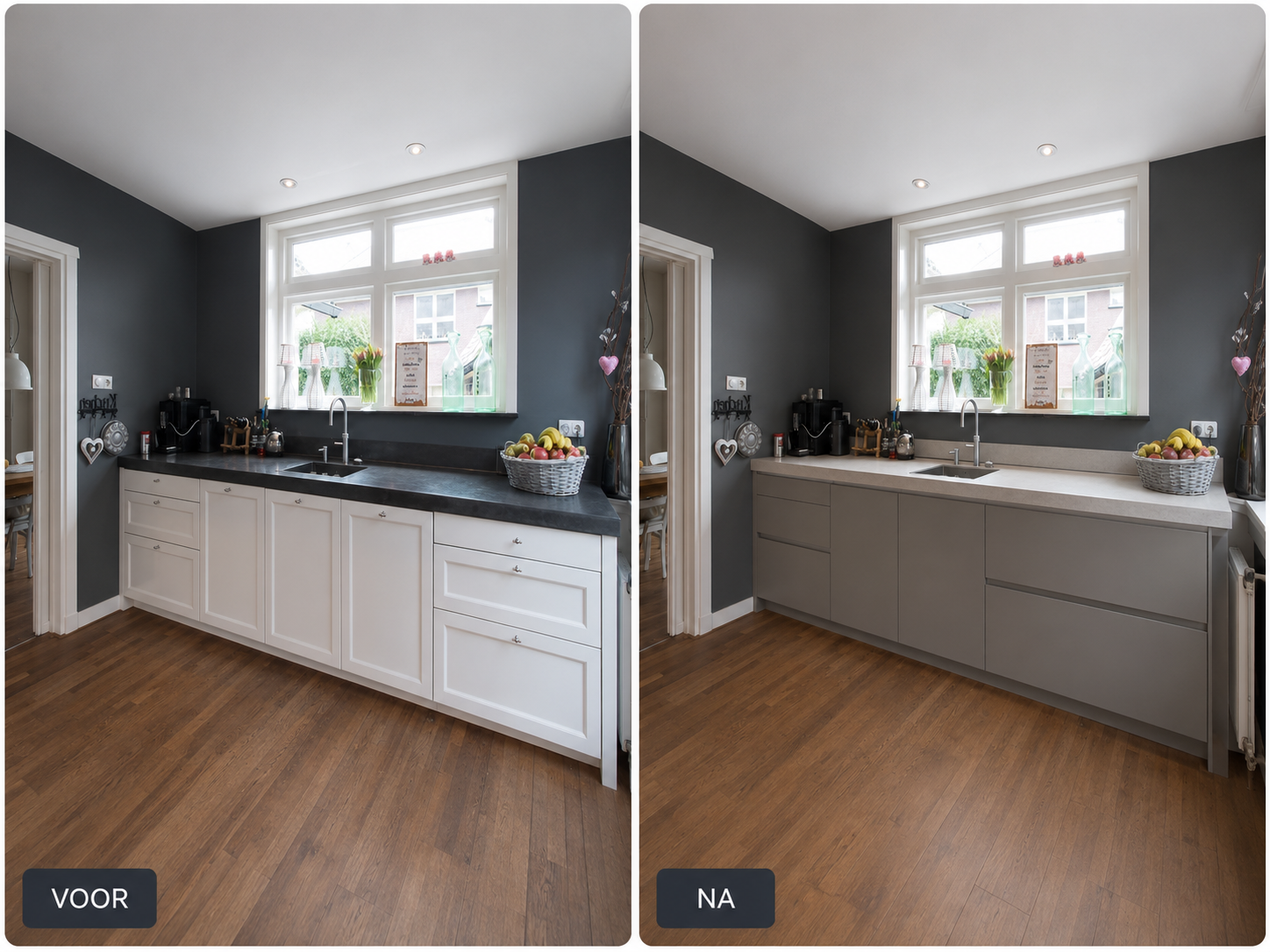 Keuken wrappen in Velsen