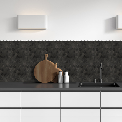 Mozaïek tegels Zwart