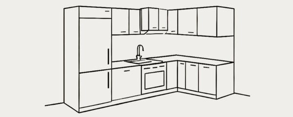 Middelgrote keuken