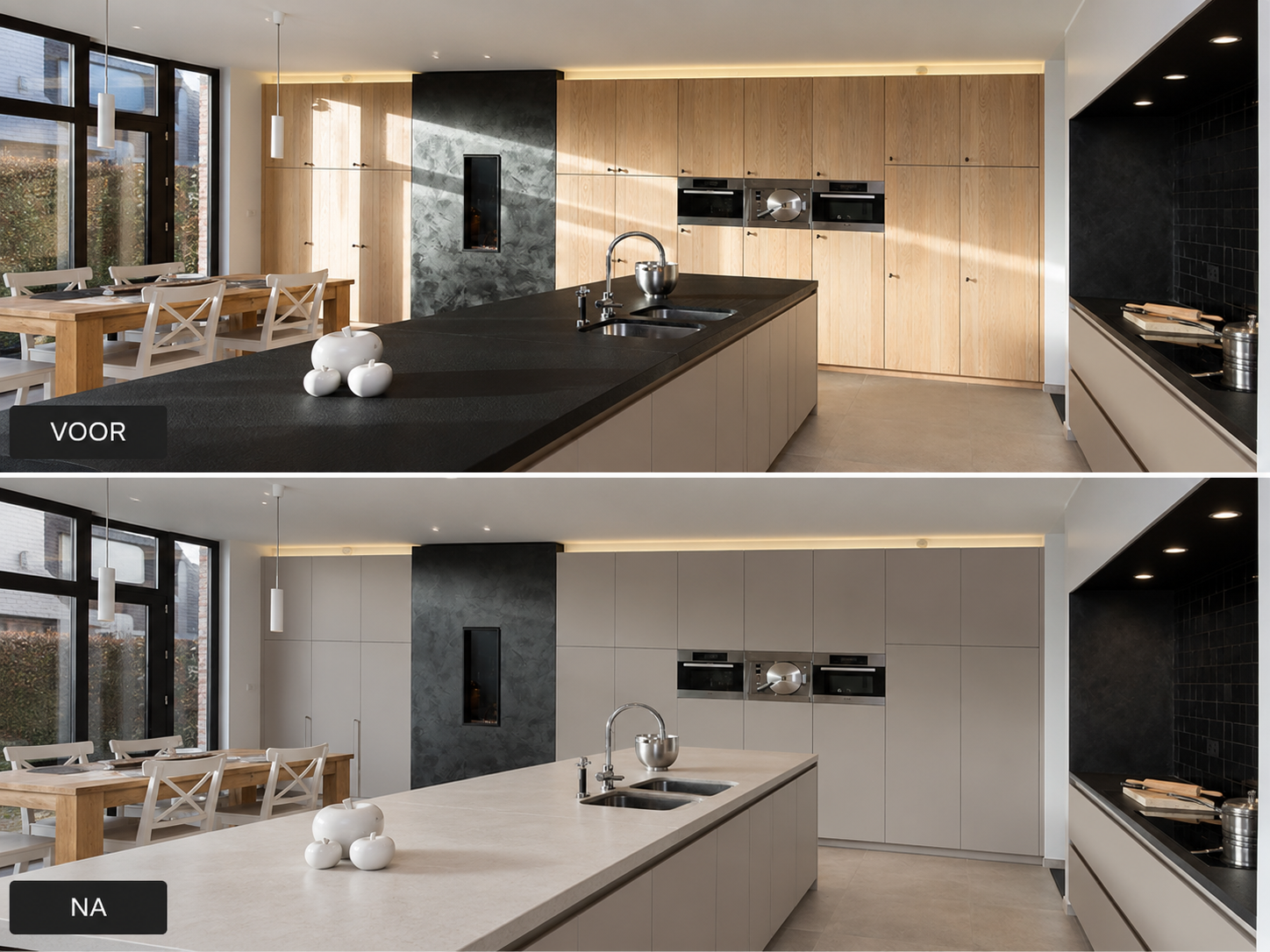 keuken wrappen in Zandvoort